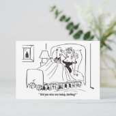 Miste je mij, schat, Grappig Save The Date (Staand voorkant)