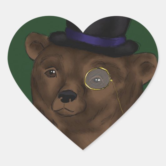 Mister Beer hart Sticker (Voorkant)