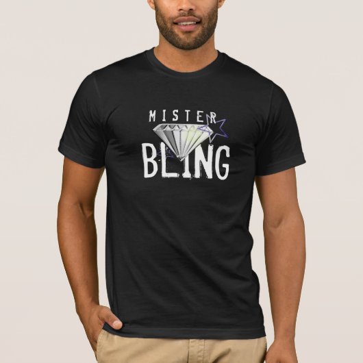 Mister Bling Diamond T-shirt (Voorkant)