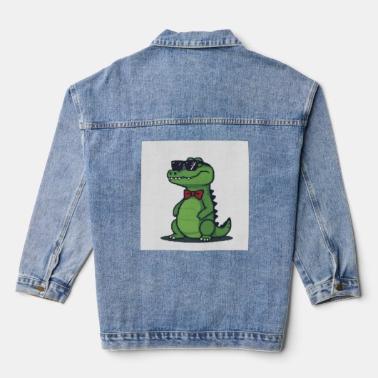 Mister Crocos Denim Jacket (Achterkant)