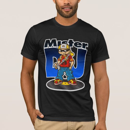 Mister DJ T-shirt (Voorkant)