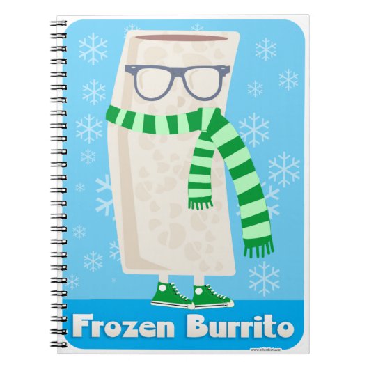 Mister Frozen Burrito Notitieboek (Voorkant)
