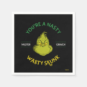 Mister Grinch Je bent een onverzadigde kunk Servet