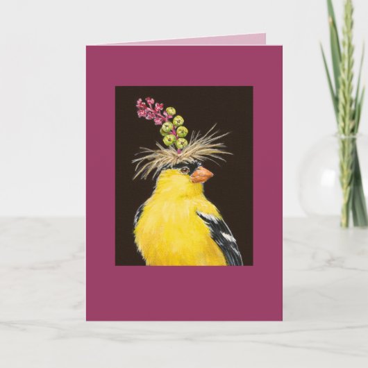 Mister la carte goldfinch (Devant)
