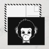 mister monkey briefkaart (Voorkant / Achterkant)