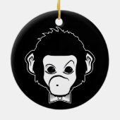 mister monkey keramisch ornament (Achterkant)