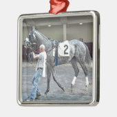 Mister Monolo Metalen Ornament (Links)