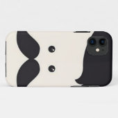 Mister Mustache! Case-Mate iPhone Case (Achterkant (horizontaal))