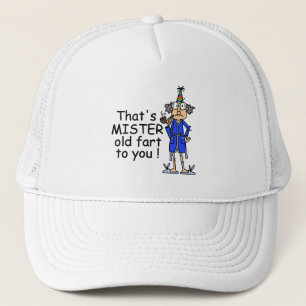 Mister Old Fart Birthday Humor Trucker Pet