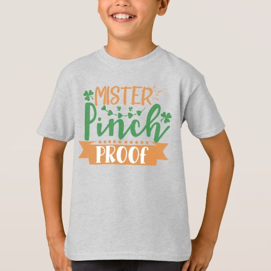 Mister Pinch Proof St Patrick T-Shirt pour enfants (Devant)