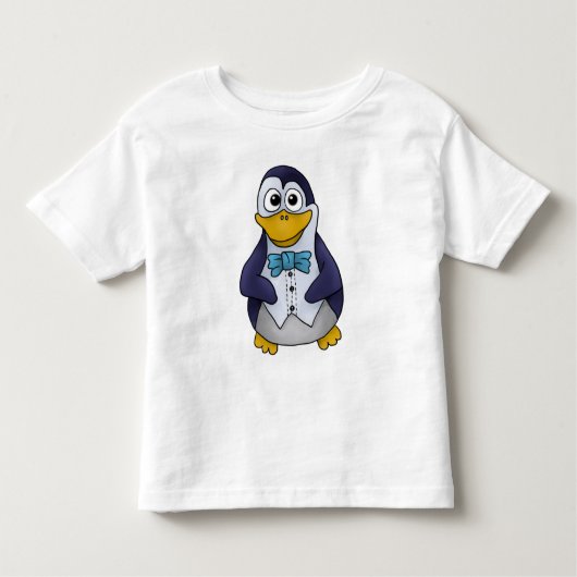 Mister Pinguin Kinder Shirts (Voorkant)
