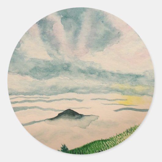 Misterige Hillside Stickers (Voorkant)