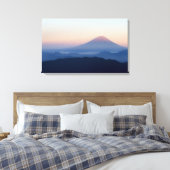 Misterige Ochtend Mount Fuji Canvas Afdruk (Insitu (Slaapkamer))