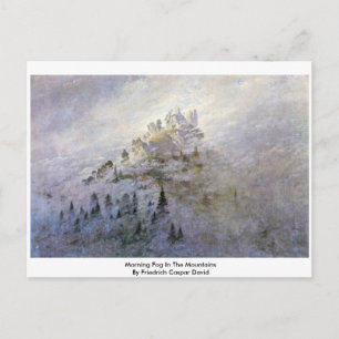 Mistermist in de bergen briefkaart
