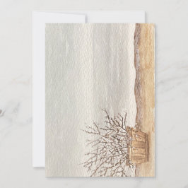 mistig strand uitnodiging