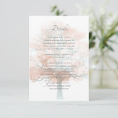 Mistige boomdetails informatiekaartje (Staand voorkant)