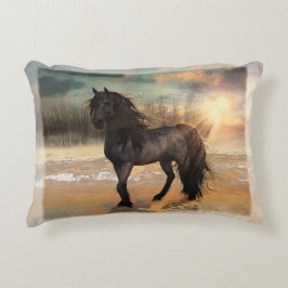 mistige friese ochtend accent kussen