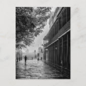Mistige ochtendwandeling Jackson Square Briefkaart (Voorkant)