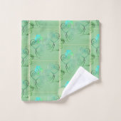 Mistige Shamrock Handdoek (Wasdoekje)