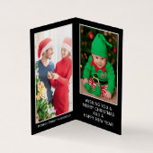 Mistle'toad, carte de Noël de famille (Intérieur)