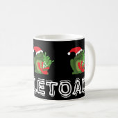 Mistle'toad Christmas Coffee Mug (Devant droit)
