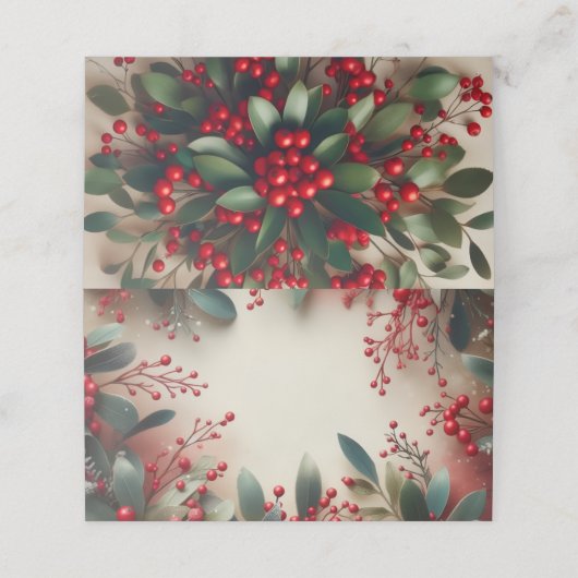 Mistletoe (Buitenkant ongevouwen)