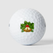 Mistletoe Bells Golfballen (Voorkant)