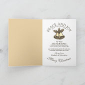 Mistletoe Bells Kerstmis Kaart (Binnen)