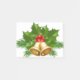 Mistletoe Bells Post-it® Notes