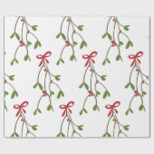 Mistletoe Cadeaupapier (Vlak)