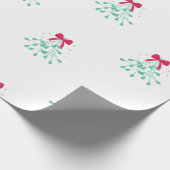 Mistletoe Christmas   Cadeaupapier (Hoek)