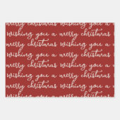 Mistletoe, Christmas cookies Inpakpapier Vel (Voorkant 3)