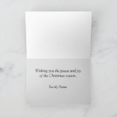 Mistletoe Crow Feestdagen Kaart (Binnen)