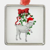 Mistletoe Goat Ornament (Voorkant)