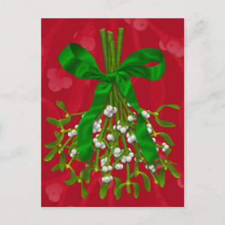 Mistletoe Greetings. Briefkaart