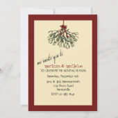 Mistletoe - Invitation Fête des Fêtes (Devant)