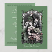 Mistletoe - Invitation (Personnaliser) (Devant / Derrière)