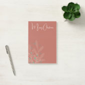 Mistletoe kerst trendy handgetekend ontwerp post-it® notes (Kantoor)