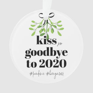 Mistletoe Kiss Adieu à 2020 Do-Over Humour drôle