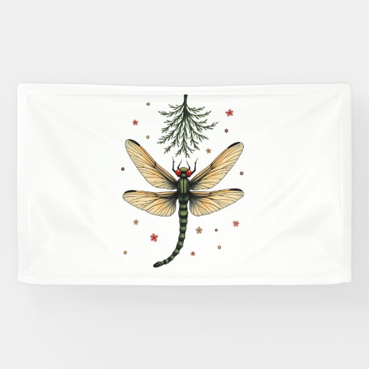 Mistletoe Kiss Dragonfly Spandoek (Horizontaal)