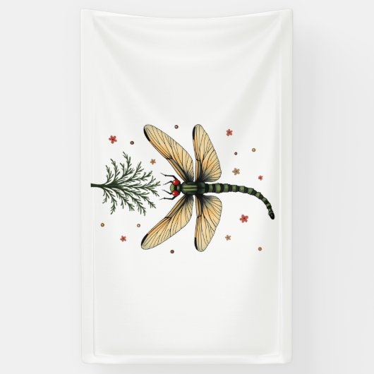 Mistletoe Kiss Dragonfly Spandoek (Verticaal)