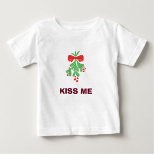 MISTLETOE/KISS ME T-SHIRT