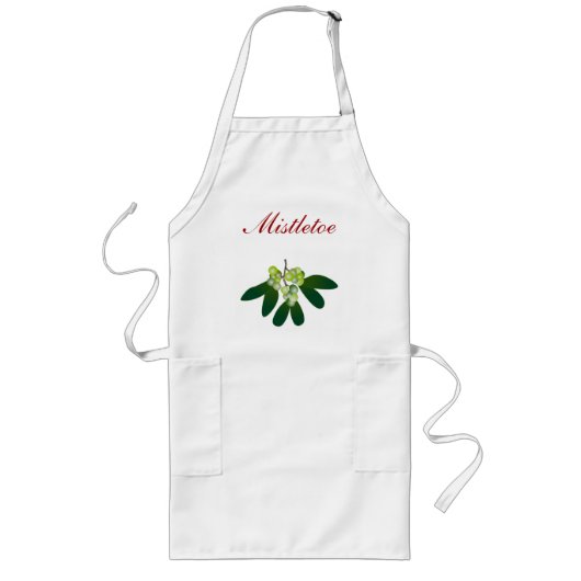 Mistletoe Lang Schort (Voorkant)