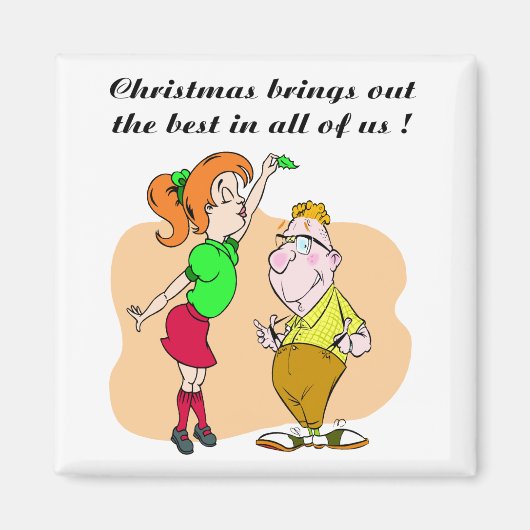 Mistletoe Magnet Magneet (Voorkant)