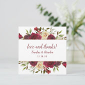 Mistletoe Manor Mariage Amour et Merci Carré (Debout devant)