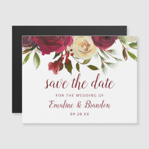Mistletoe Manor Watercolor Winter Save the Date