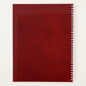 Mistletoe Manor Waterverf Winter bruiloft plannen Planner (Achterkant)