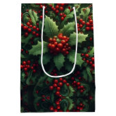 Mistletoe Medium Cadeauzakje (Achterkant)