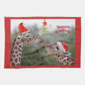Mistletoe Moments Kitchen Towel Theedoek (Horizontaal)