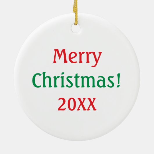 Mistletoe Pigs Ornament (Achterkant)